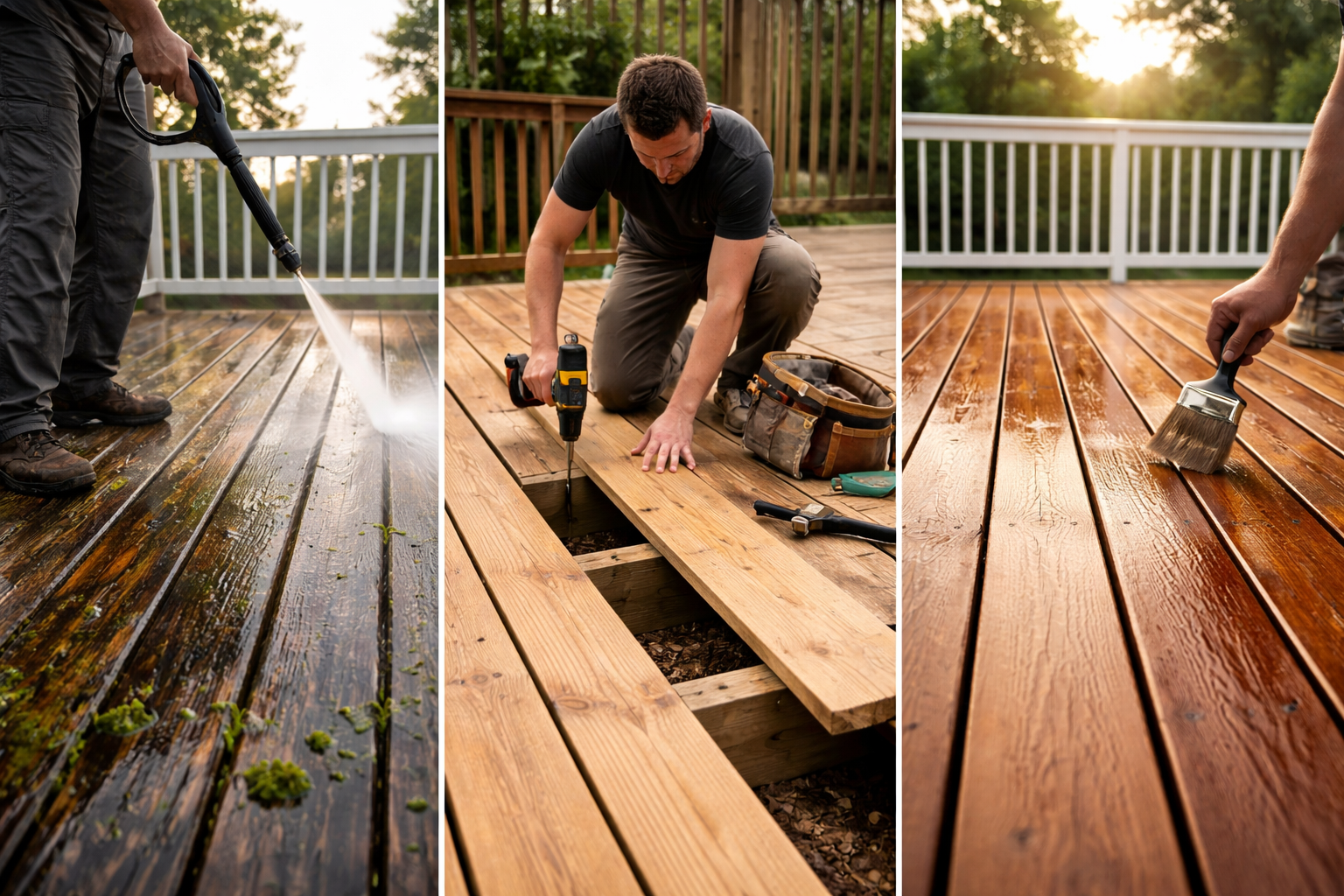 Full Deck Restoration Aurora Colorado