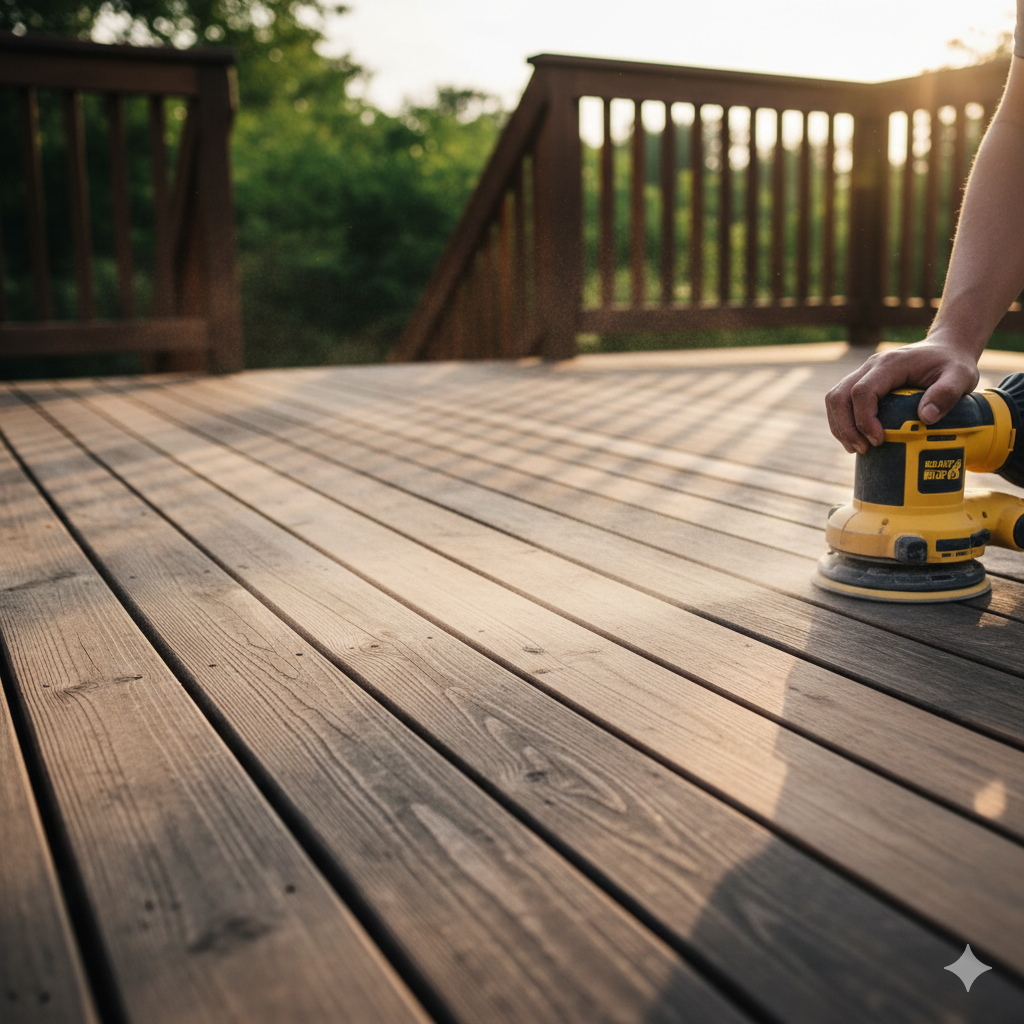 Deck Sanding Aurora Colorado